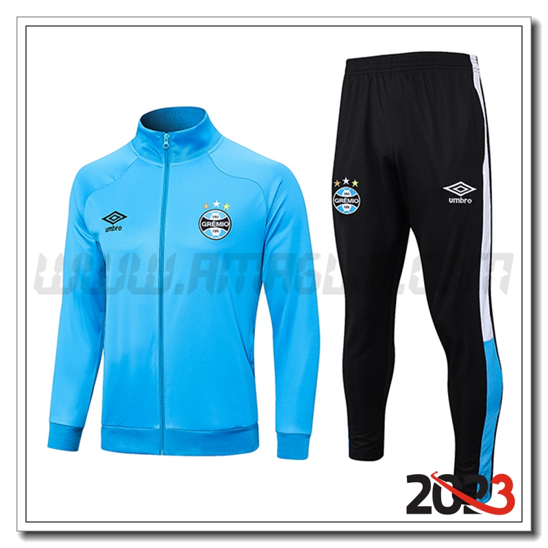 Tuta Allenamento Giacca Gremio Azzurro 2023 2024