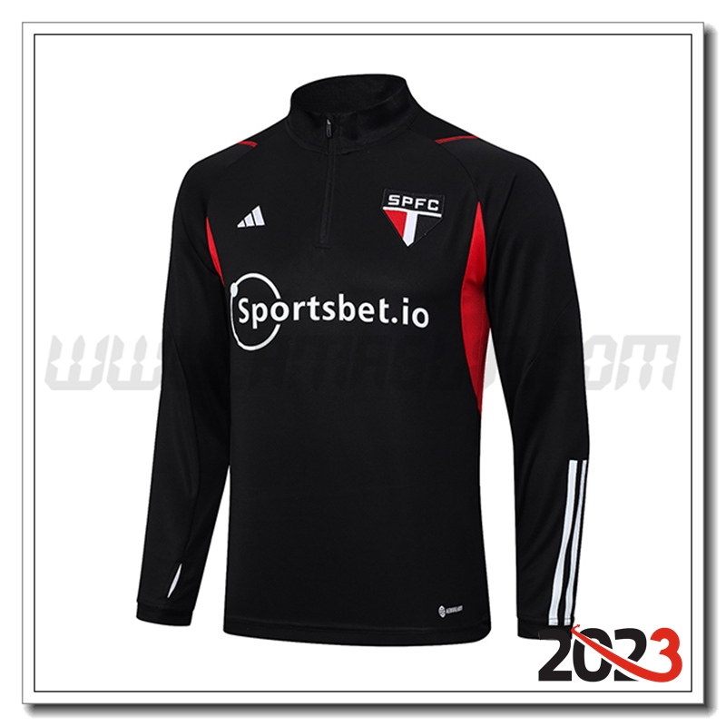 Sweatshirt Training Sao Paulo FC Nero 2023 2024