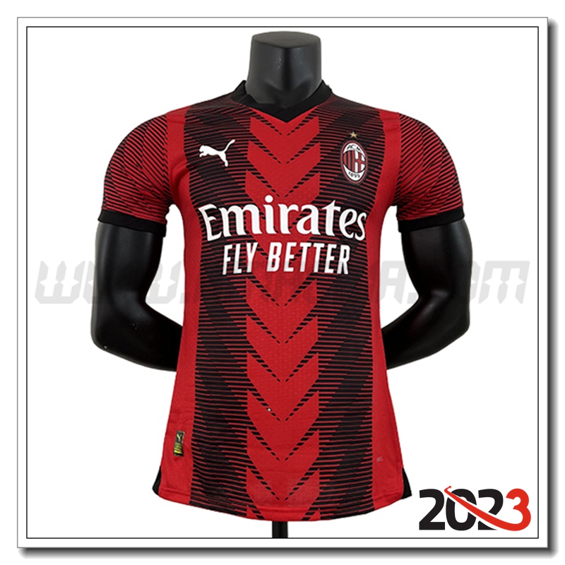 AC Milan Prima Maglia Calcio 2023 2024