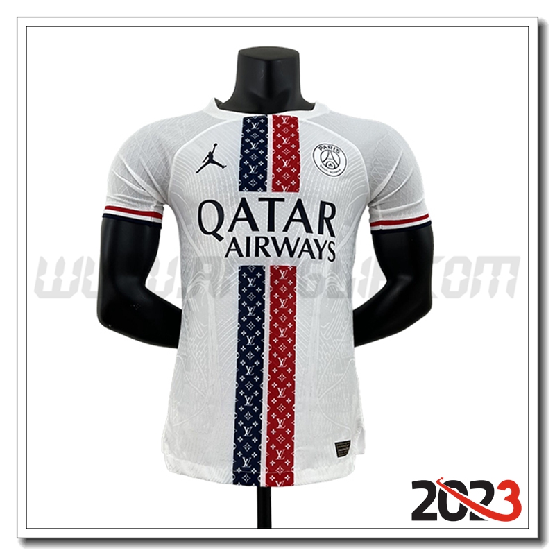 Maglia Calcio PSG Edizione Speciale 2023 2024 Bianco