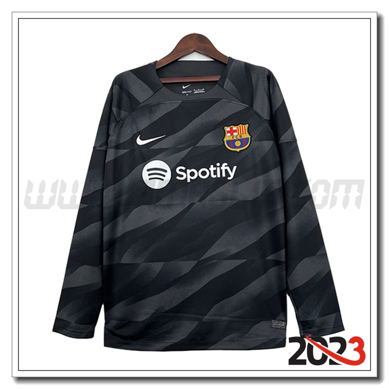 Maglia Calcio Portiere FC Barcellona Manica lunga 2023 2024