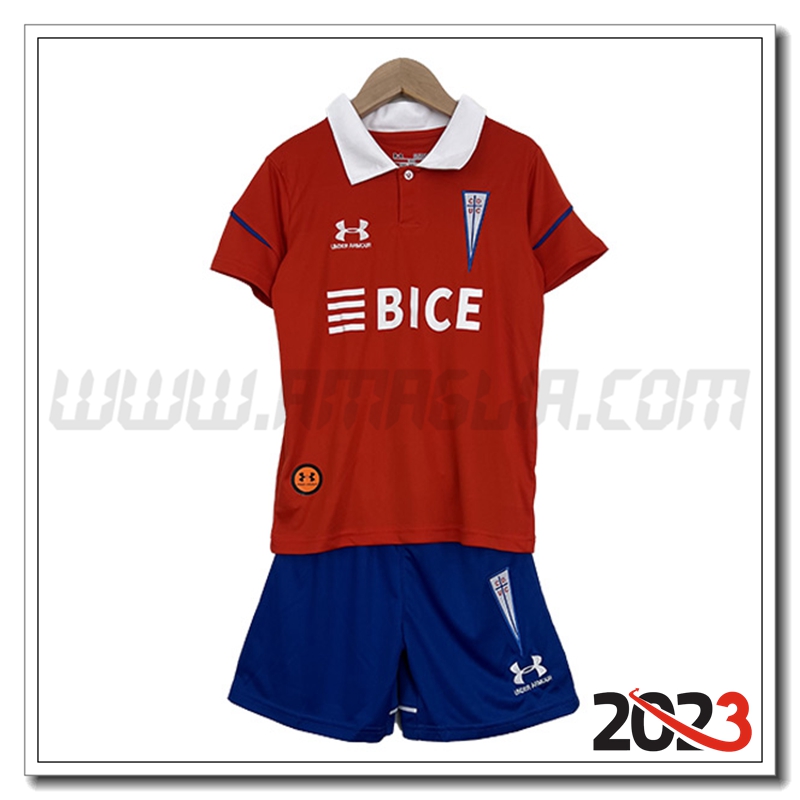 Kit Maglia Deportivo Universidad Catolica Bambino Seconda 2023 2024