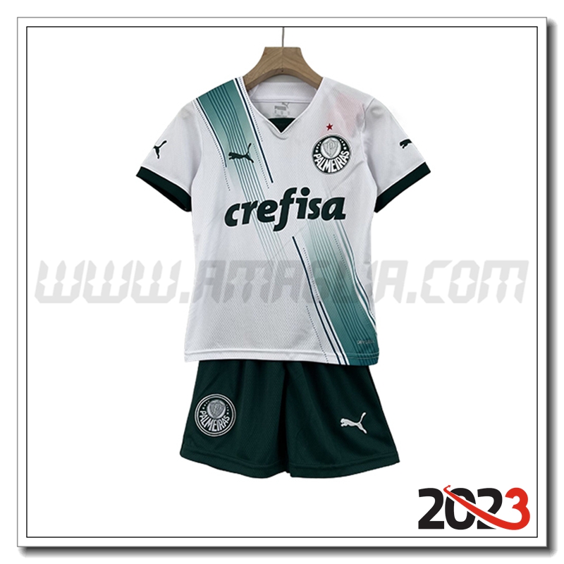 Kit Maglia Palmeiras Bambino Seconda 2023 2024