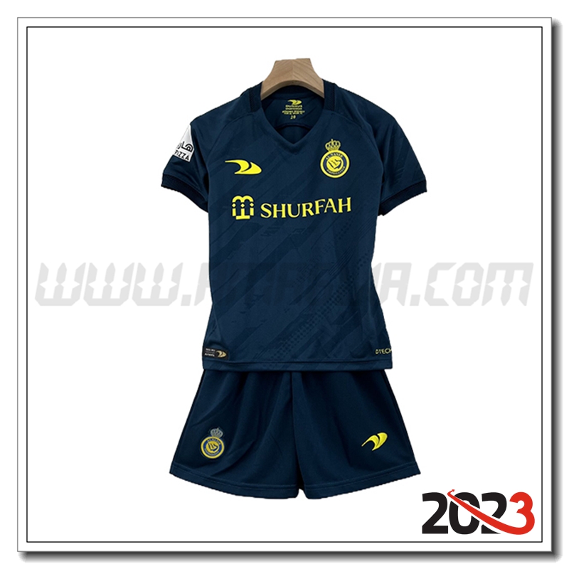 Kit Maglia Al-Nassr Bambino Prima 2023 2024