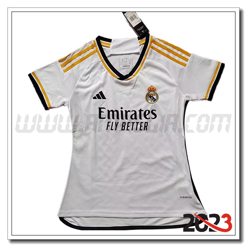 Prima Maglia Calcio Real Madrid Donna 2023 2024