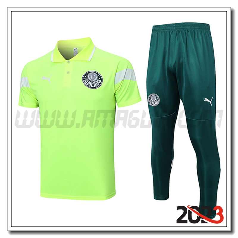 Kit Maglia Polo Palmeiras Verde 2023 2024 -02