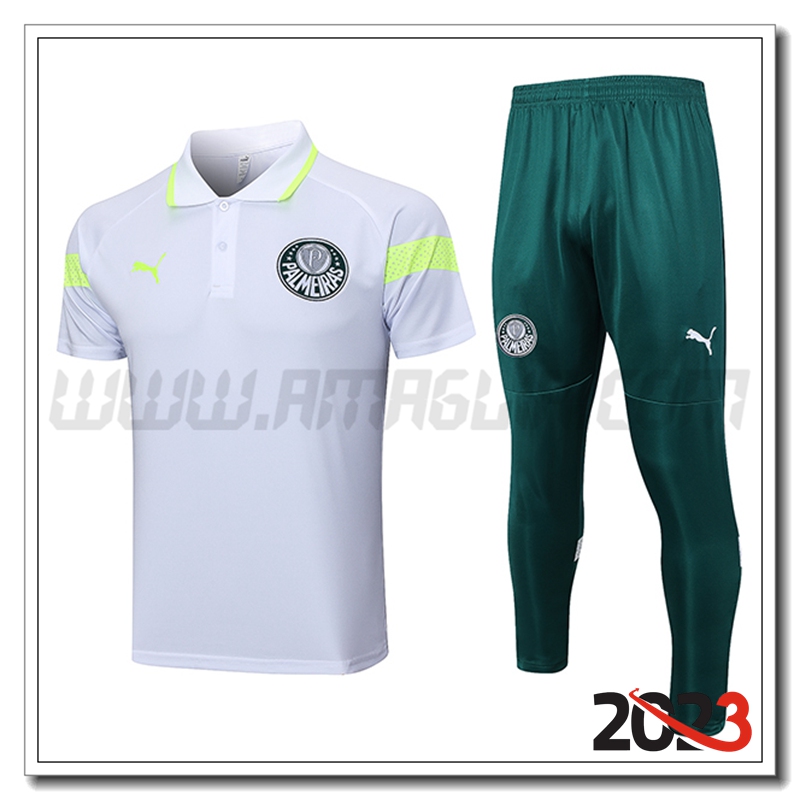 Kit Maglia Polo Palmeiras Grigio 2023 2024 -02