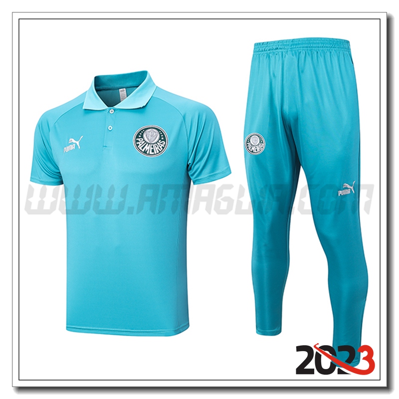 Kit Maglia Polo Palmeiras Verde 2023 2024 -03