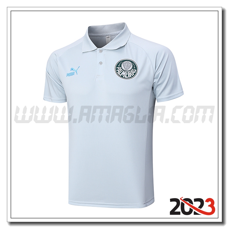 Maglia Polo Palmeiras Grigio 2023 2024
