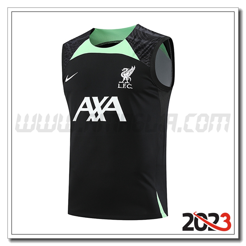 Canotta Allenamento FC Liverpool Nero 2023 2024 -02