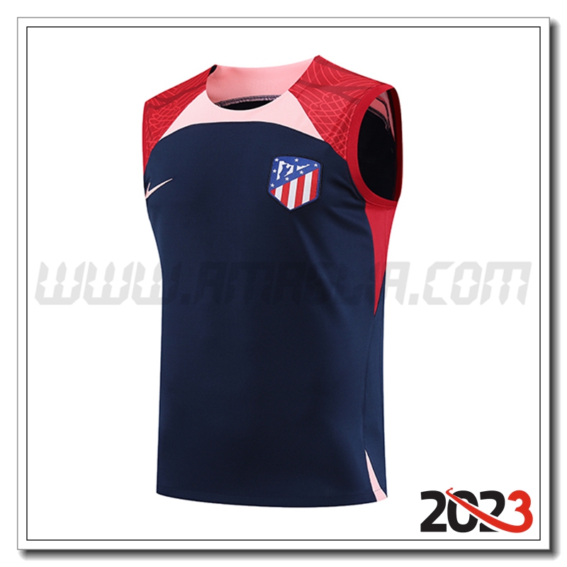 Canotta Allenamento Atletico Madrid Blu Marina 2023 2024 -02