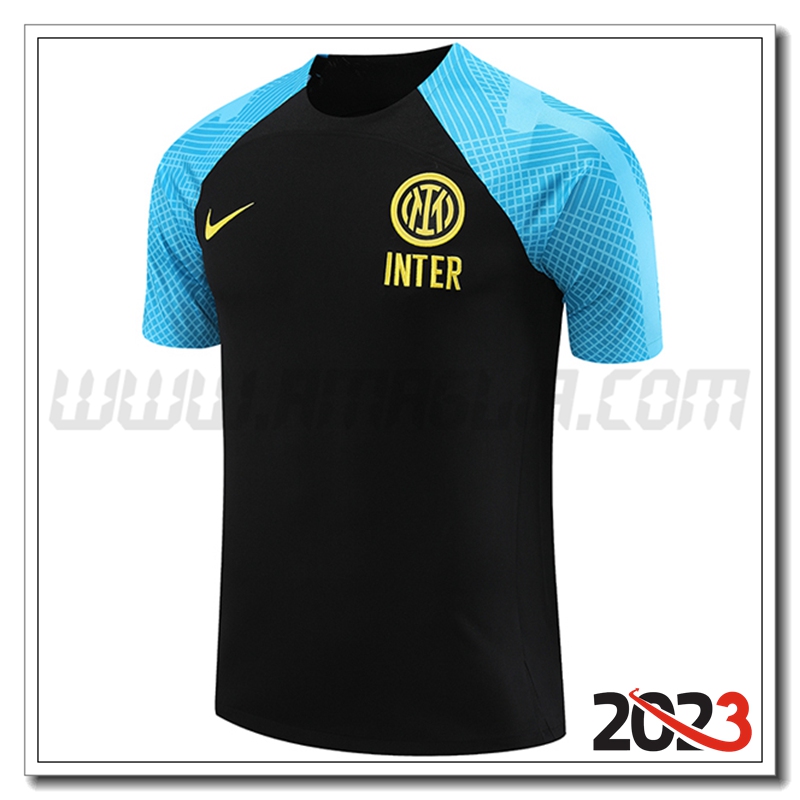 T Shirt Allenamento Inter Milan Nero 2023 2024