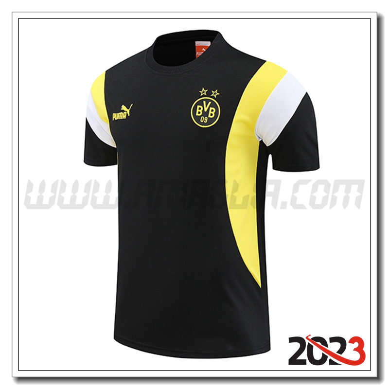 T Shirt Allenamento Dortmund Nero 2023 2024