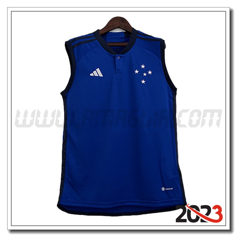 Canotta Allenamento Cruzeiro Blu 2023 2024