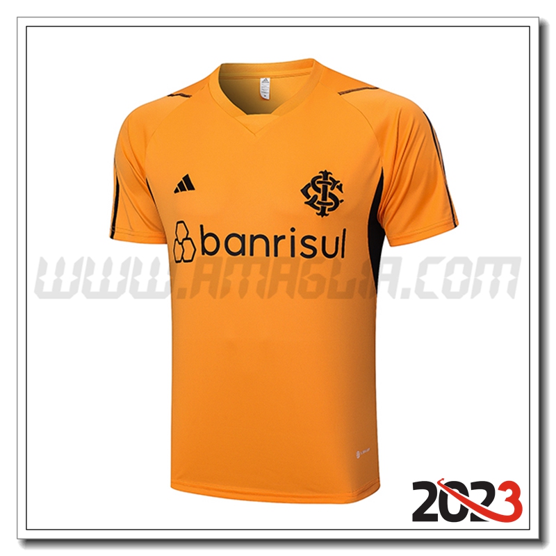 T Shirt Allenamento Brasile Arancia 2023 2024