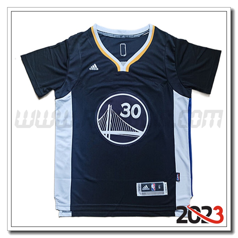 Maglia Golden State Warriors (CURRY #24) 2023/24 Nero