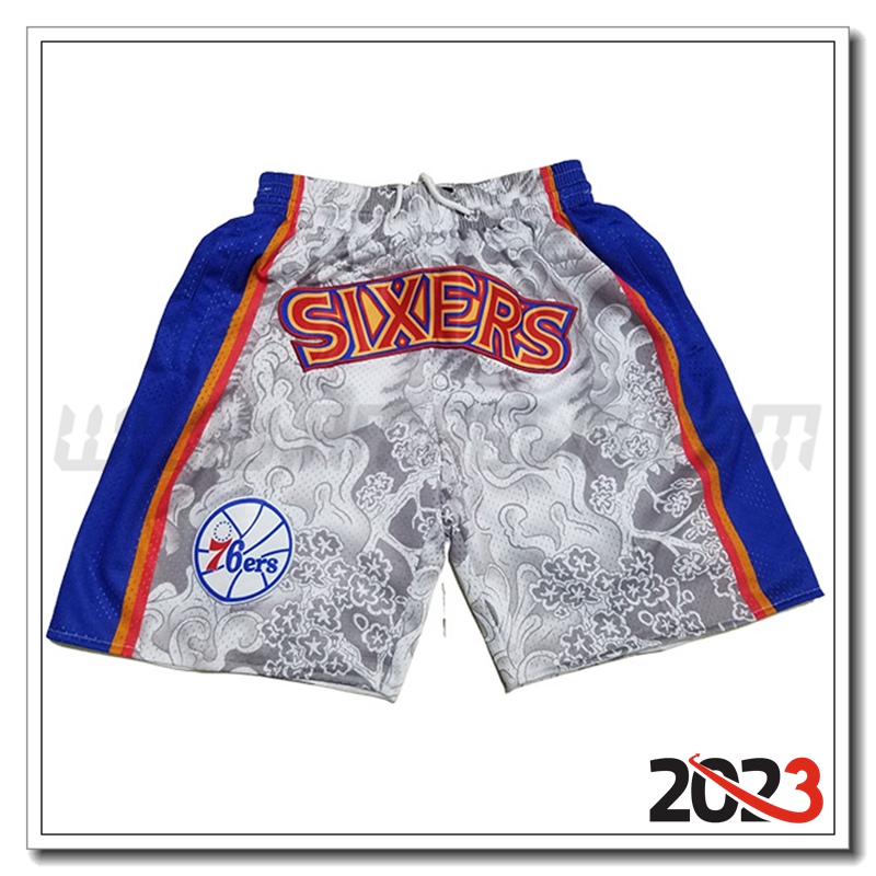 Pantaloncini NBA Philadelphia 76ers Nero