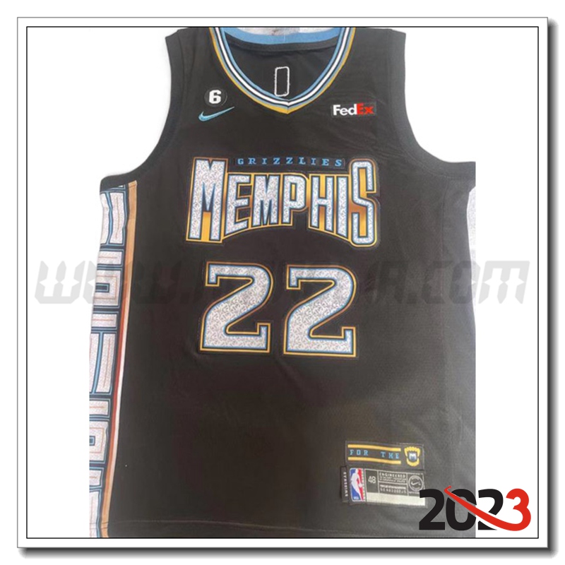 Maglia Memphis Grizzlies (BANE #22) 2023/24 Nero