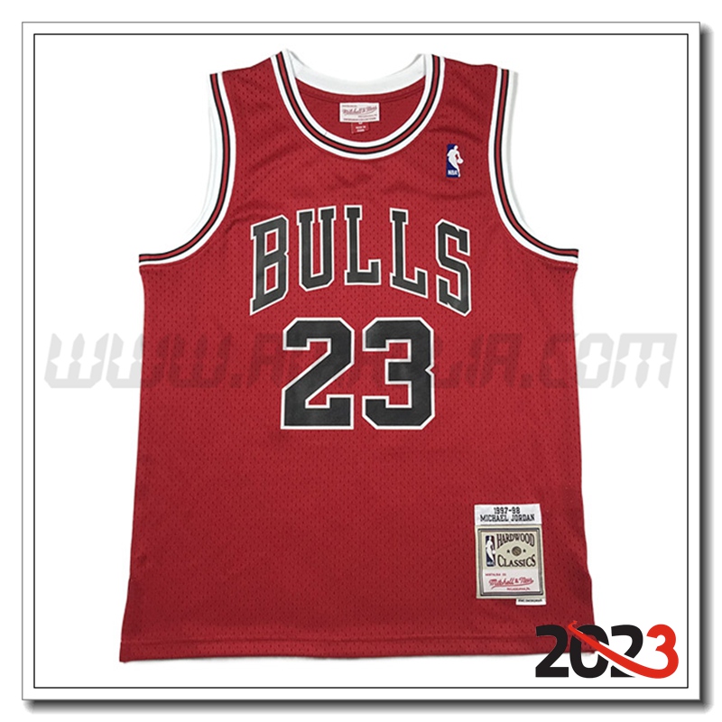 Maglia Chicago Bulls (JORDAN #23) 2023/24 Rosso