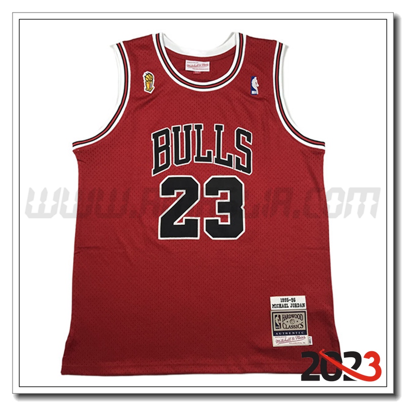 Maglia Chicago Bulls (JORDAN #23) 2023/24 Rosso -04