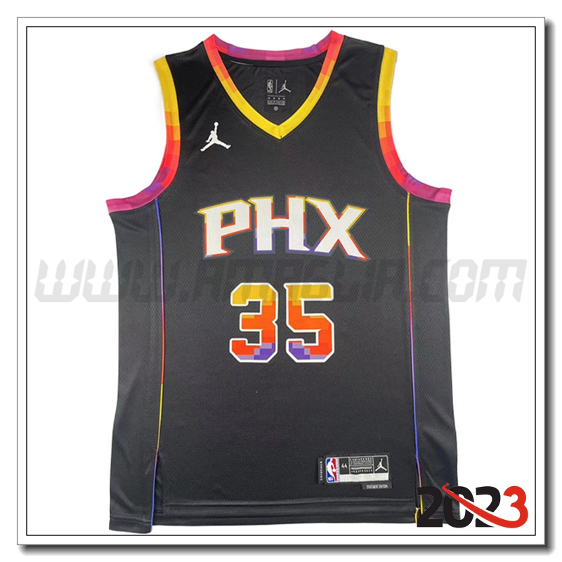 Maglia Phoenix Suns (DURANT #35) 2023/24 Nero -02