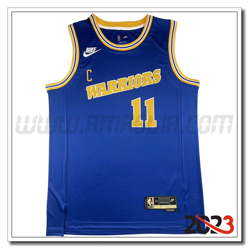 Maglia Golden State Warriors (THOMPSON #11) 2023/24 Blu