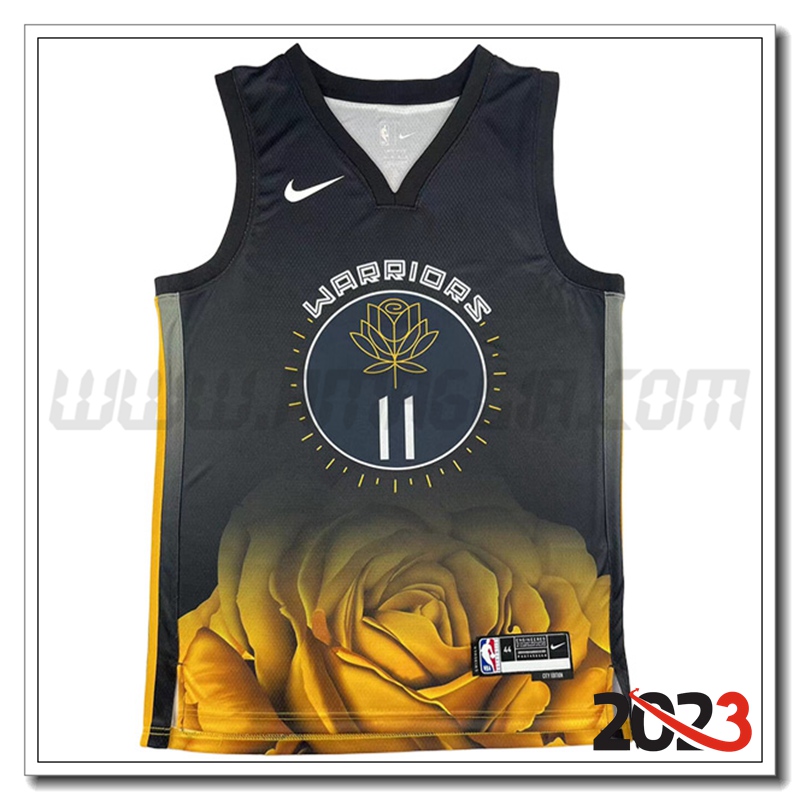 Maglia Golden State Warriors (THOMPSON #11) 2023/24 Nero