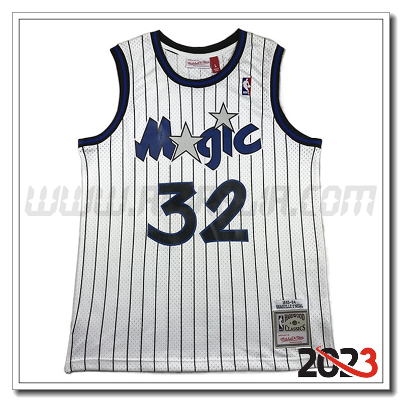 Maglia Orlando Magic (O'NEAL #32) 2023/24 Bianco