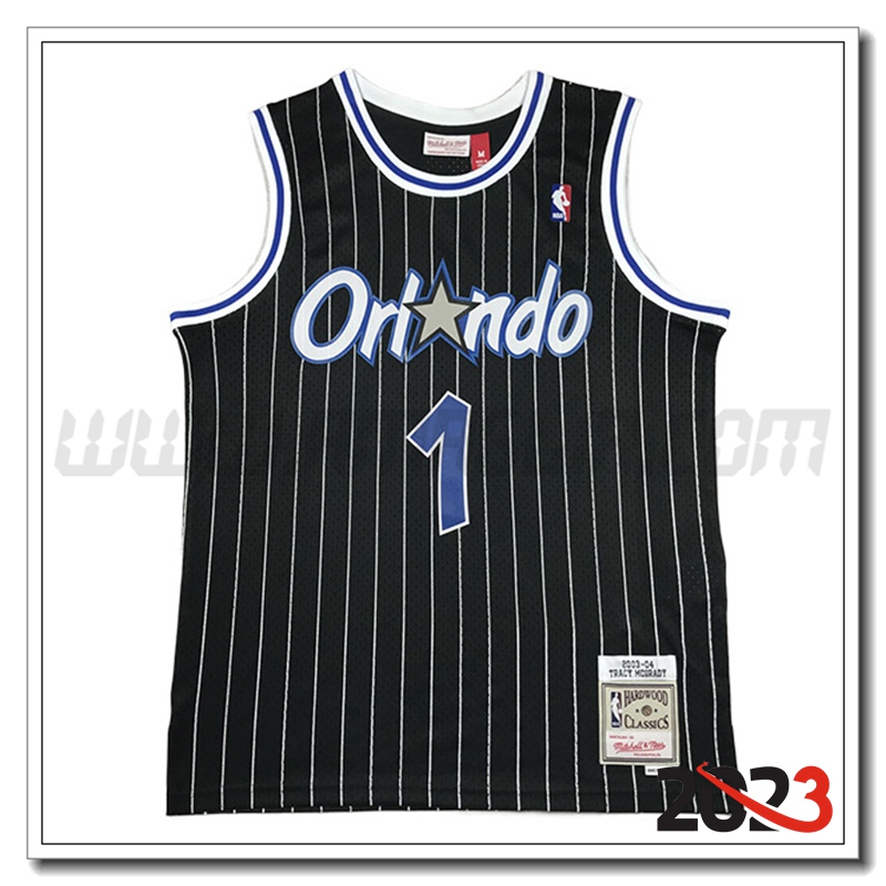 Maglia Orlando Magic (McGRADY #1) 2023/24 Nero