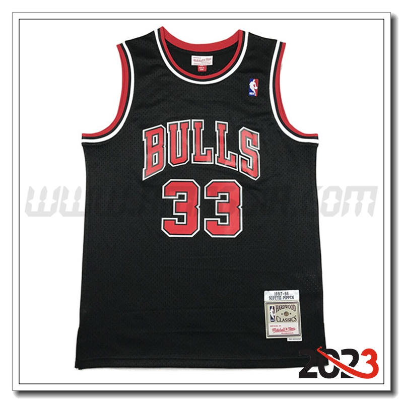 Maglia Chicago Bulls (PIPPEN #33) 2023/24 Nero