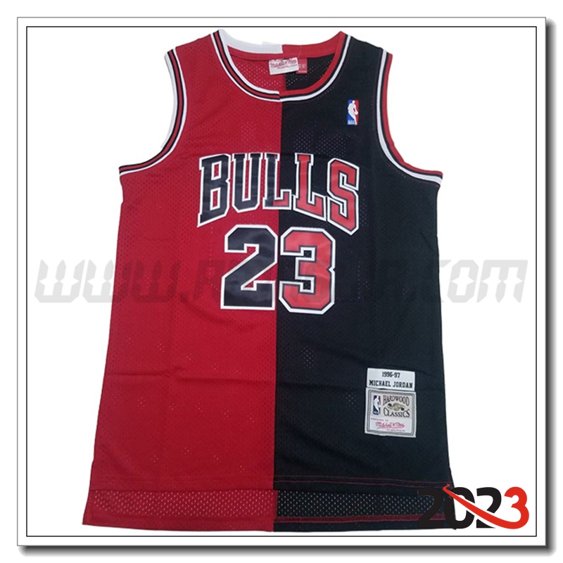 Maglia Chicago Bulls (JORDAN #23) 2023/24 Rosso/Nero