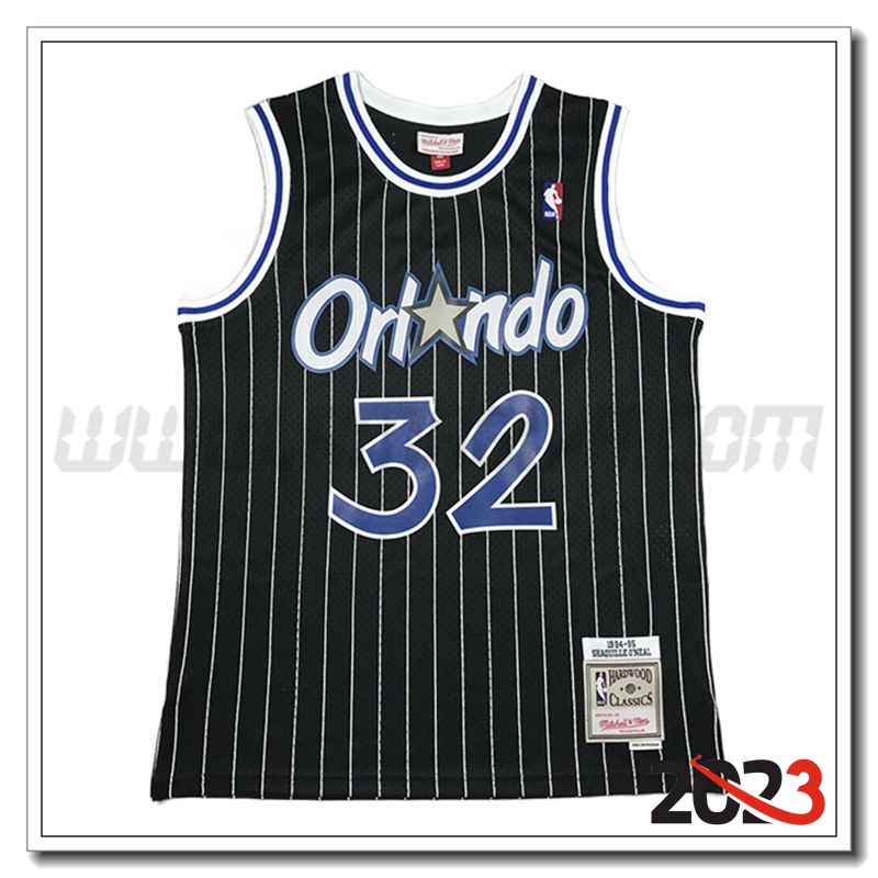 Maglia Orlando Magic (O'NEAL #32) 2023/24 Nero