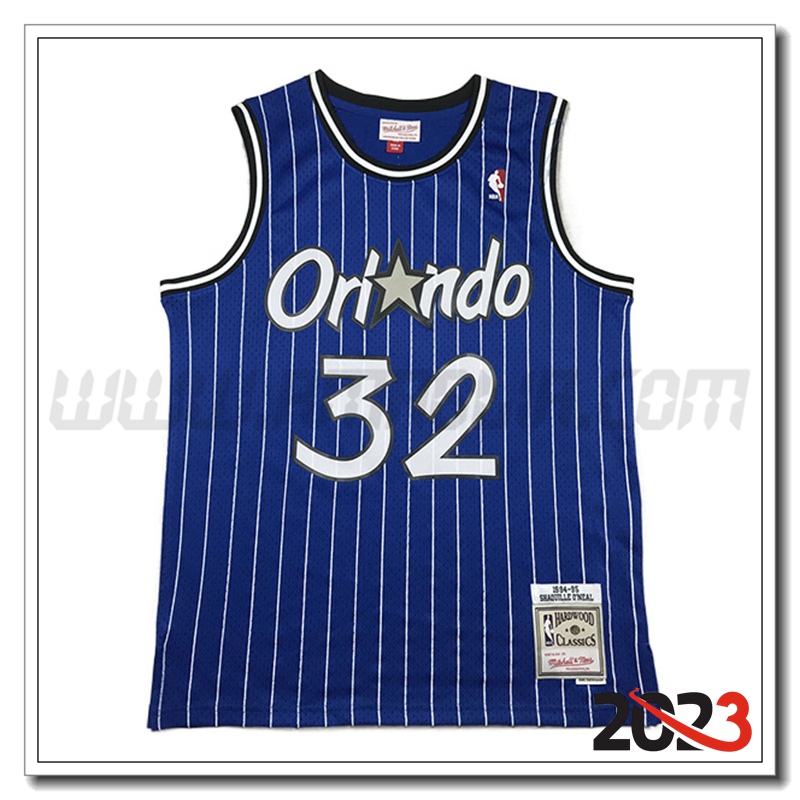 Maglia Orlando Magic (O'NEAL #32) 2023/24 Blu