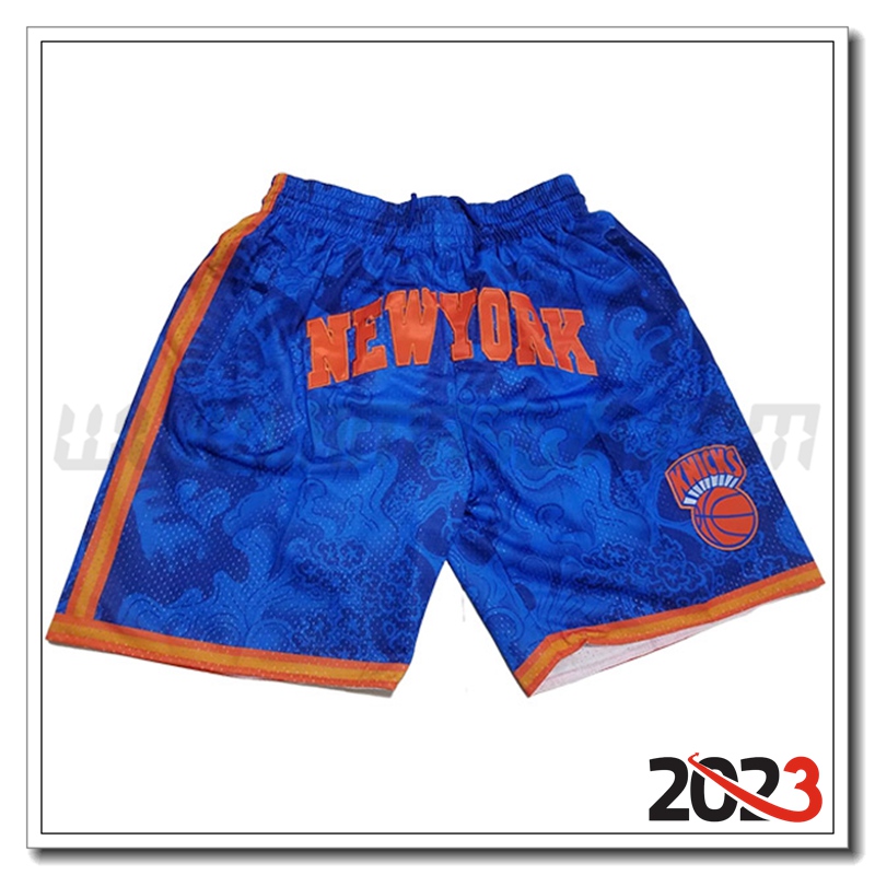 Pantaloncini NBA New York Knicks Blu