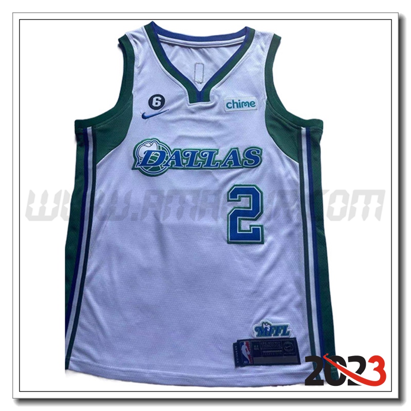 Maglia Dallas Mavericks (IRVING #2) 2023/24 Bianco