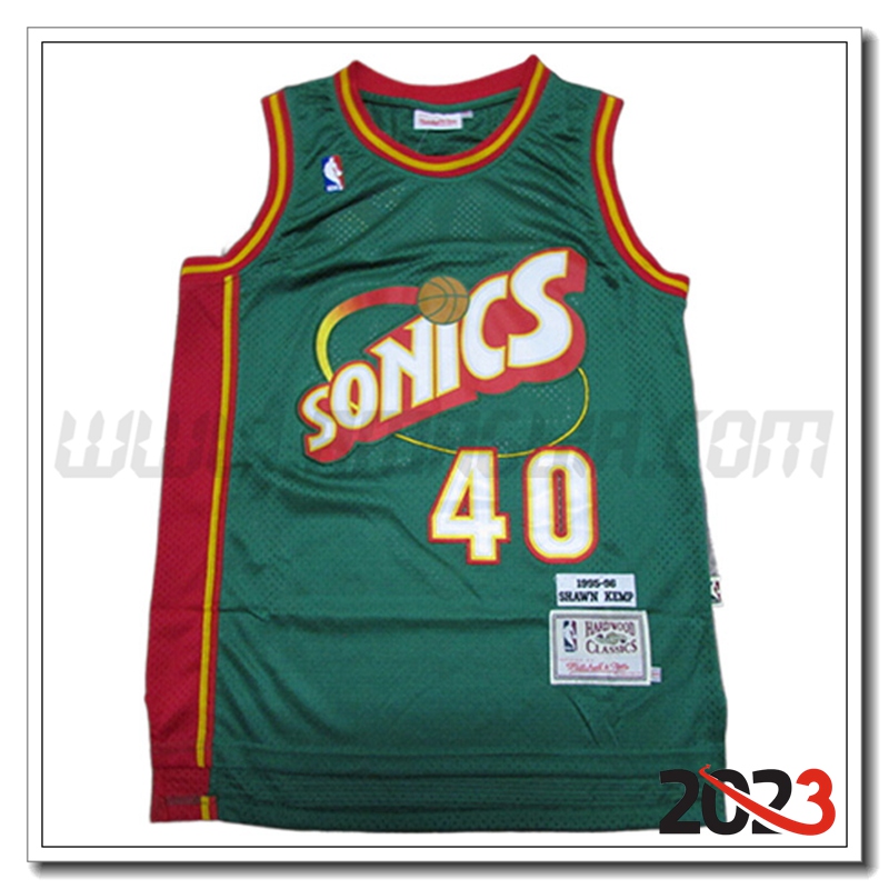 Maglia Oklahoma City Thunder (KEMP #40) 2023/24 Verde