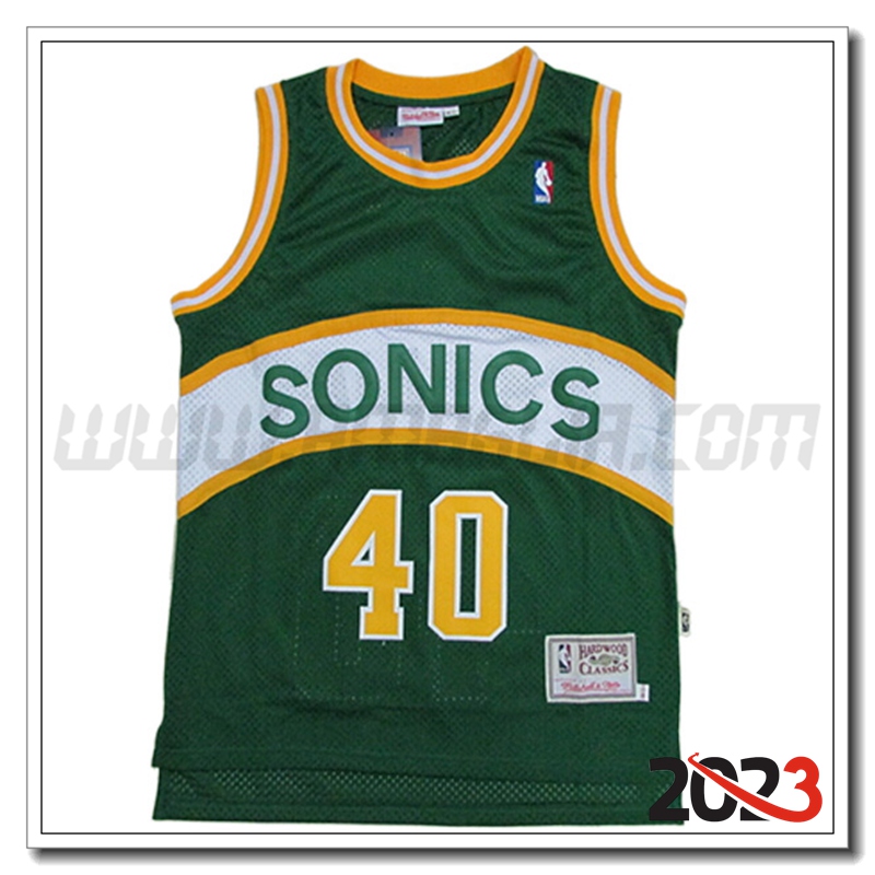 Maglia Oklahoma City Thunder (KEMP #40) 2023/24 Verde -02