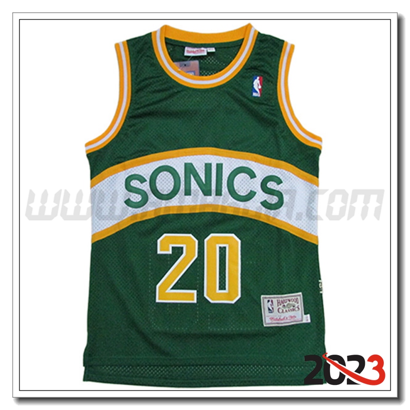 Maglia Oklahoma City Thunder (PAYTON #20) 2023/24 Verde