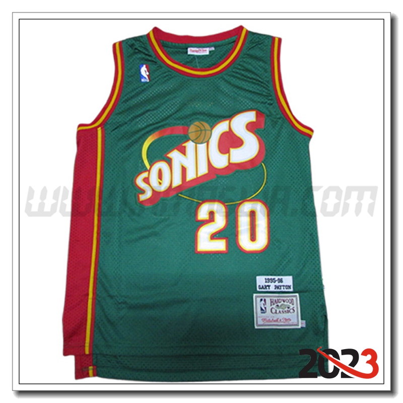 Maglia Oklahoma City Thunder (PAYTON #20) 2023/24 Verde -03