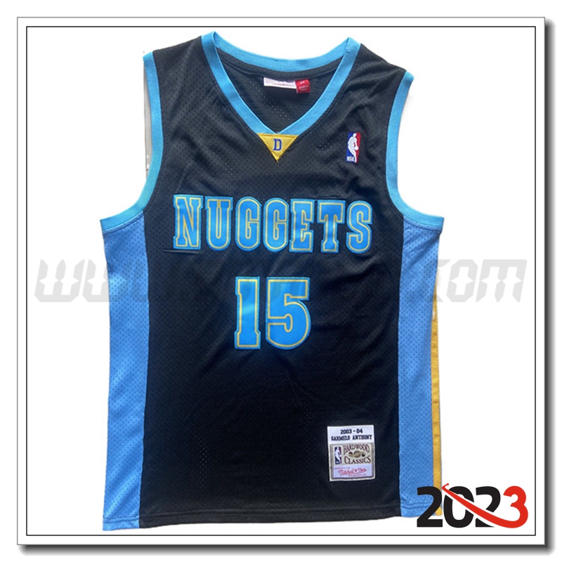 Maglia Denver Nuggets (ANTHONY #15) 2023/24 Nero -02