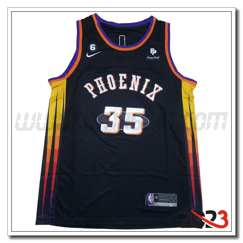 Maglia Phoenix Suns (DURANT #35) 2023/24 Nero