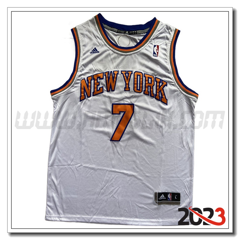 Maglia New York Knicks (ANTHONY #7) 2023/24 Bianco