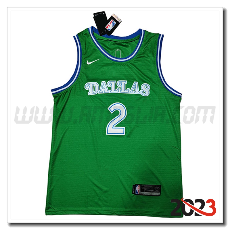 Maglia Dallas Mavericks (IRVING #2) 2023/24 Verde