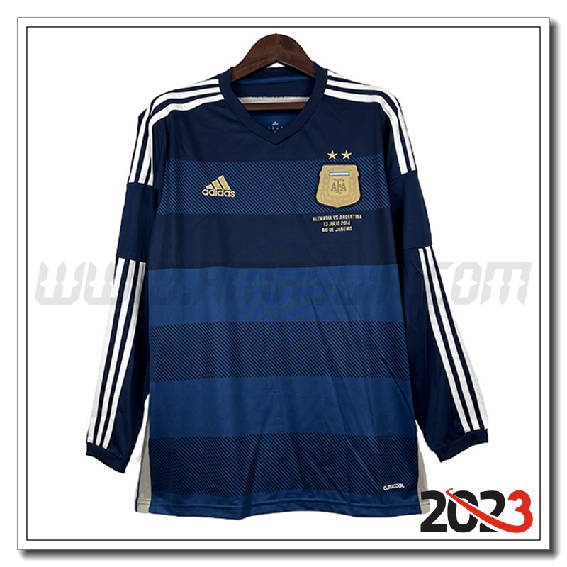 Seconda Maglia Retro Argentina Manica lunga 2014