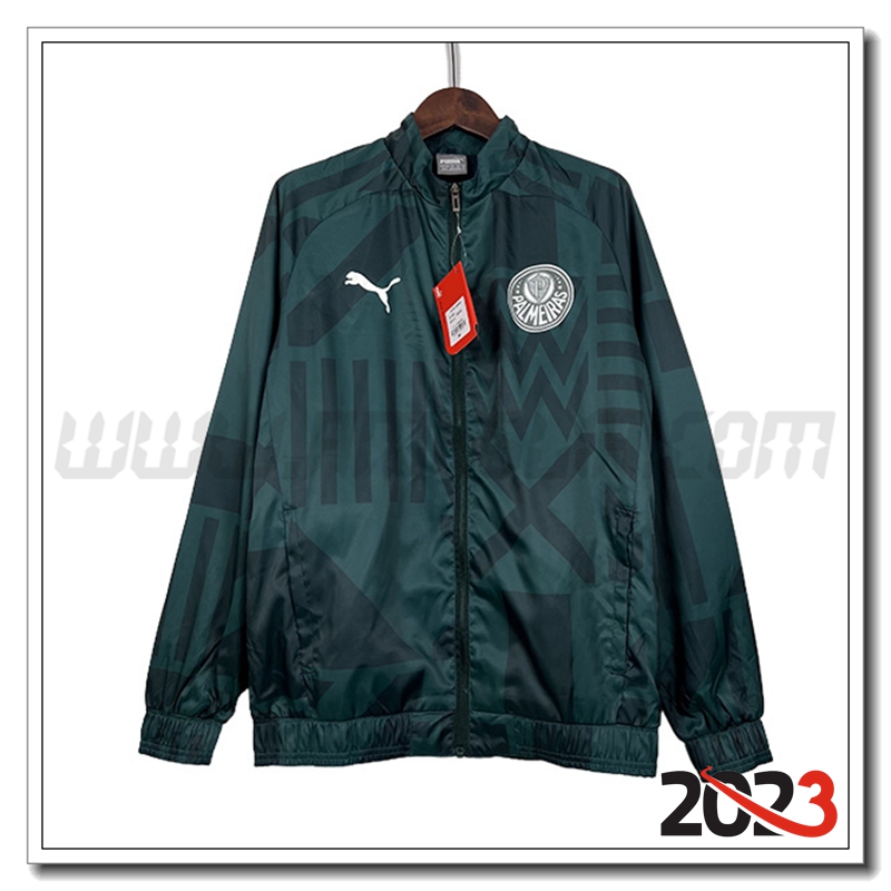 Giacca A Vento Palmeiras Verde 2023 2024