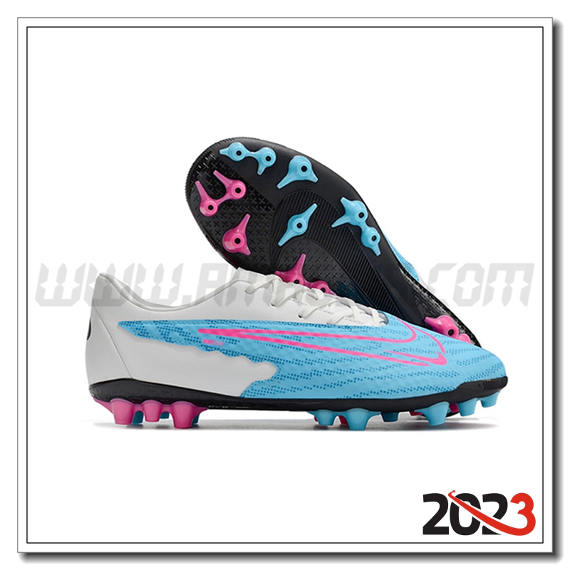 Nike Scarpe Da Calcio Phantom GX Academy AG Bianco/Blu