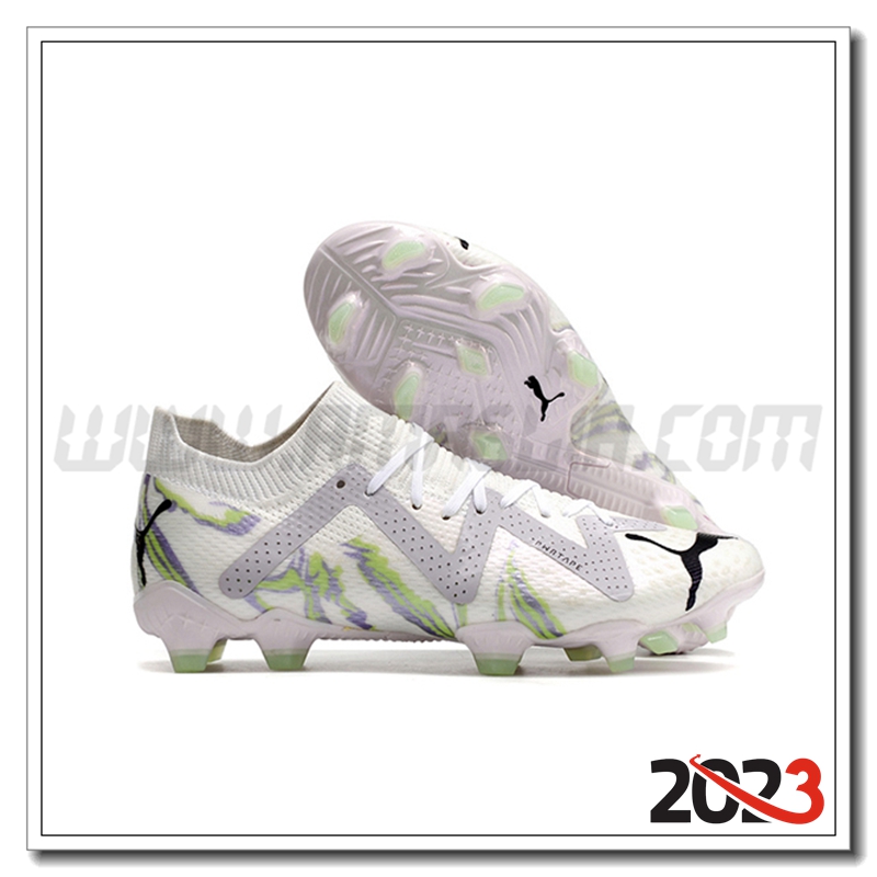 Nike Scarpe Da Calcio Future Ultimate FG Bianco/Grigio
