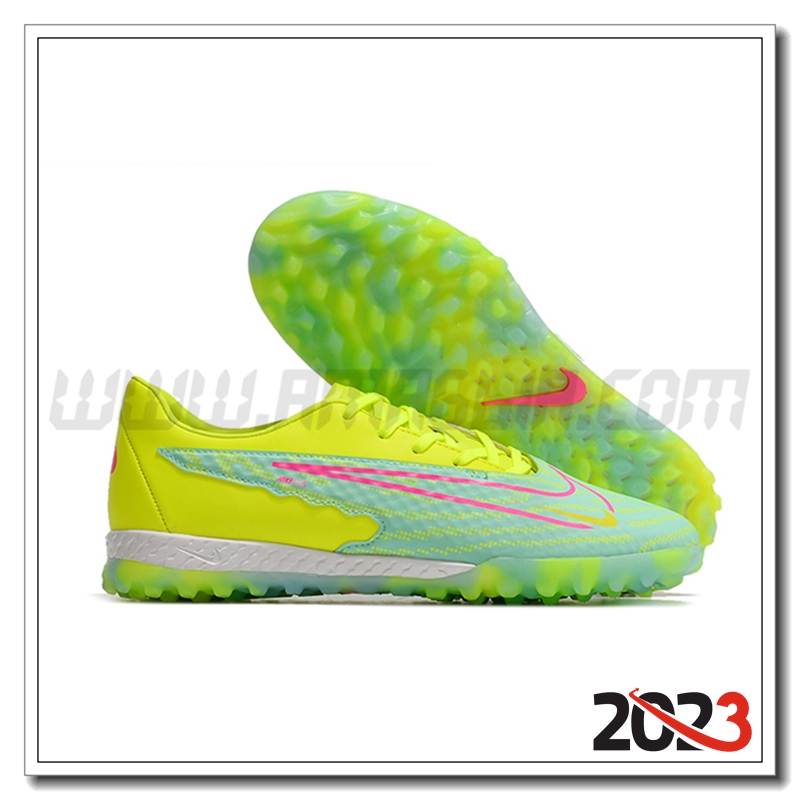 Nike Scarpe Da Calcio Phantom GX Academy TF Verde/Giallo