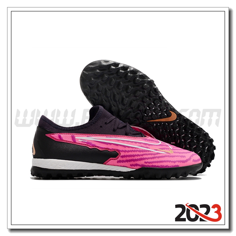 Nike Scarpe Da Calcio React Phantom GX Pro TF Nero/Rosa