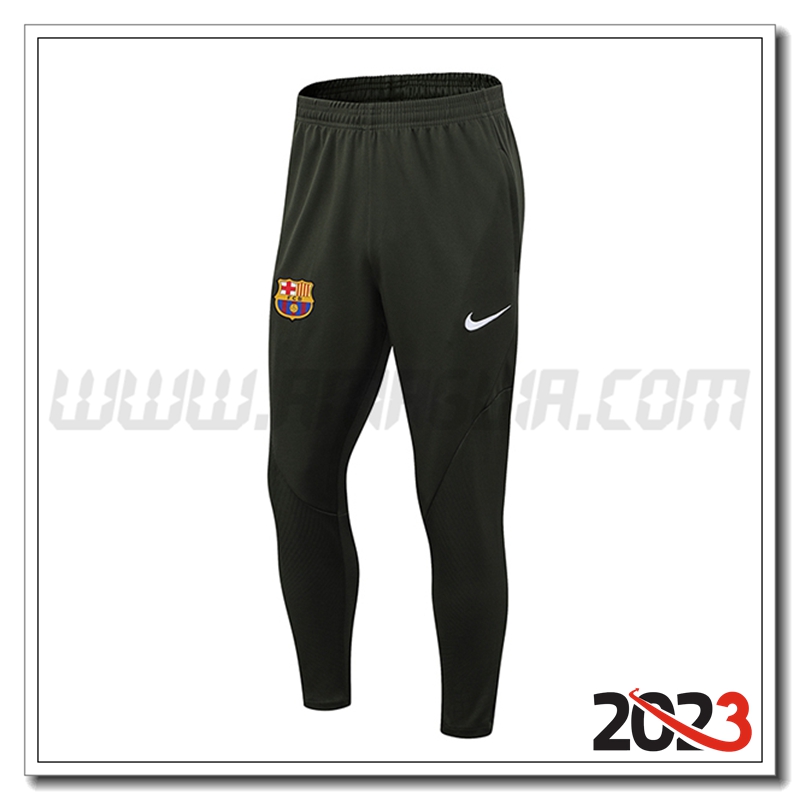 Pantaloni Allenamento FC Barcellona Verde 2023 2024